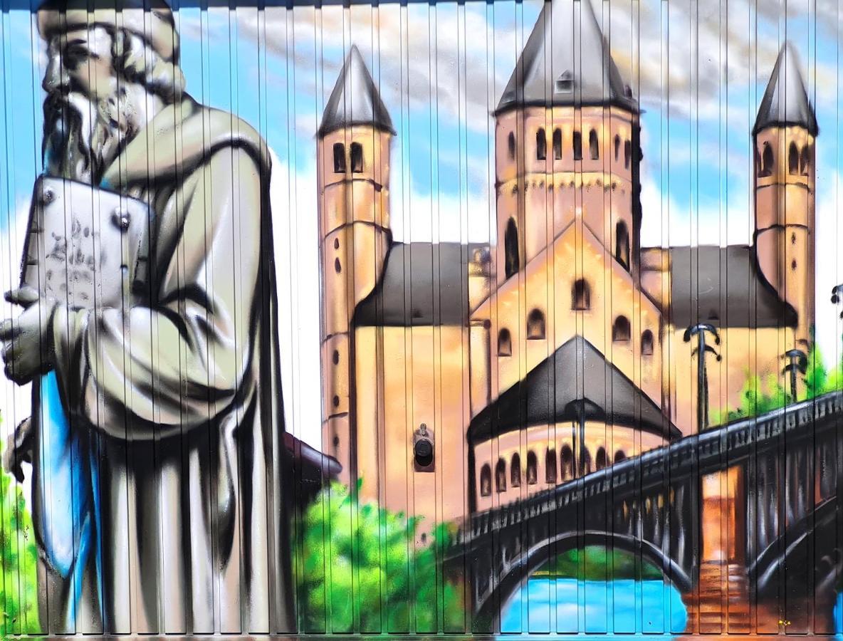 Chagall - Helles Und Gemuetliches Appartement Nahe Der Historischen Altstadt 美因茨 外观 照片